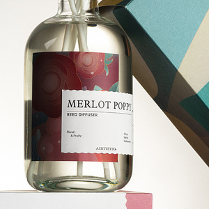 Tùy chỉnh 250ml thiết kế ban đầu loạt rượu vang trái cây không có lửa hương liệu nhà tinh dầu hương thơm khuếch tán sậy - Product Image 4