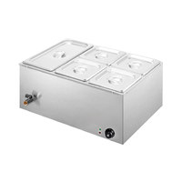 <strong>Best</strong> <strong>Selling</strong> Commercial Stainless Steel <strong>Bain</strong> <strong>Marie</strong> Kitchen Equipment <strong>Food</strong> <strong>Warmer</strong> for Hotels