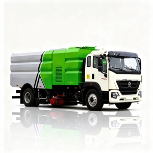 รถทำความสะอาดถนนแบบกำหนดเอง Clw Howo 4x2 รถทำความสะอาดแรงดันสูงสำหรับทำความสะอาดถนน - Product Image 1