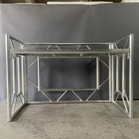Cabina de DJ Plegable de Aluminio Mesa Truss Hecha a Medida Soporte de DJ para Eventos