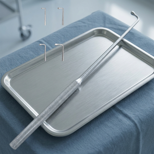 Najmmy WAGENER Crochet chirurgical pour la peau, instrument manuel certifié CE Classe I pour utilisation en chirurgie - Product Image 5