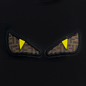 Sweat-shirt unisexe surdimensionné à col rond imprimé Little Monster, tissé, tendance et avant-gardiste, décontracté, polyvalent et écologique - Product Image 3