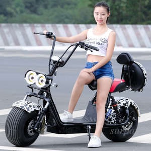 Scooter Elettrico Citycoco a Due Posti con Pneumatici Larghi, 1500w 2000w 60V 12ah/20ah, Fuoristrada/<span class=keywords><strong>E</strong></span>-Chopper 3000w - Product Image 4