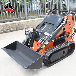 High Quality New Design Mini <strong>Skid</strong> Steer <strong>Loader</strong> 700kg 800kg <strong>Skid</strong> Steer Crawler <strong>Loader</strong> 16.8 Kw <strong>Loader</strong> With Attachment - Product Image 5