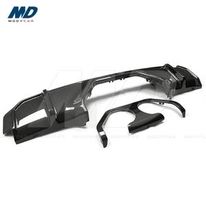 Difusor Trasero de Fibra de Carbono Estilo M-Performance para BMW Serie 3 G80 M3 2021-2025 - Product Image 3