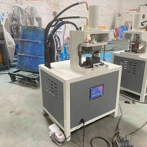 2024 Ventas calientes Agujero de prensa hidráulica Ángulo de 90 grados Máquina de muescas de tubos de metal Punzonadora - Product Image 3