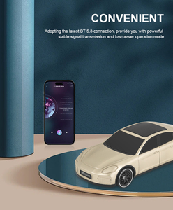 "<strong>Car</strong> Style Solar-Charging <strong>Bluetooth</strong> <strong>Speaker</strong> with Plastic Cabinet &amp; Battery Power - Product Image 4
