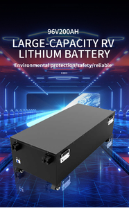 96V200AH高電圧リチウム電池RV大容量LiFePO4電池太陽光発電エネルギー貯蔵リン酸鉄電池 - Product Image 2