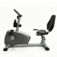 Vélo d'exercice inclinable TOPFIT, vélo d'appartement magnétique, 8 niveaux, équipement d'entraînement de fitness à domicile