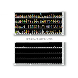 Vitrine murale pour figurines, boîte de rangement anti-poussière en acrylique, pour briques MOC, modèles de collection, vitrine transparente - Product Image 1