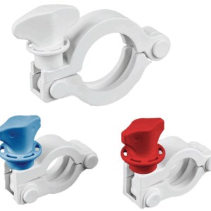 Colliers de serrage sanitaires en acier inoxydable Bio-Ease Tbl, taille métrique Tc25, pour applications médicales - Product Image 3