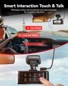 กล้องติดรถยนต์ REDTIGER รุ่น F7N Elite Dash Cam 4K HDR บันทึกหน้า-หลัง 5.8GHz WiFi หน้าจอสัมผัส 3.18 นิ้ว ควบคุมด้วยเสียง รองรับการ์ด 128G กล่องดำบันทึกภาพในรถยนต์ สีดำ - Product Image 3