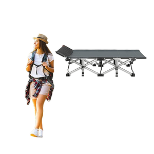 Hot Sale Customized Foldable Camping <b>Cot</b> High Quality Modern Design Lightweight Metal for Hospital Park Use Factory Wholesale TT - Product Image 3