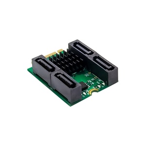 Tarjeta de Almacenamiento Interna Industrial de Control <span class=keywords><strong>PCI</strong></span> <span class=keywords><strong>Express</strong></span> de Cuatro Puertos M.2 B+M ST579 SM-SA9215A-4T - Product Image 3