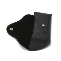 Accessoires de Lunettes Étui à Lunettes de Soleil Rangement Portable avec Fermeture Éclair Boîte Carrée Noire