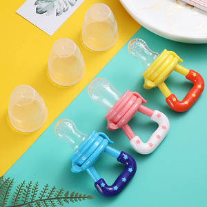 Produits pour bébés sans BPA motif dessin animé tétine en silicone pour nourrissons avec attache-sucette pour bébés pour mamelons de dentition - Product Image 2