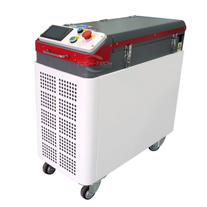 Macchina per Pulizia Laser a Impulsi Portatile Industriale di Alta Qualità 100w 200w 300w per Rimozione Ruggine Vernice e Olio - Product Image 1