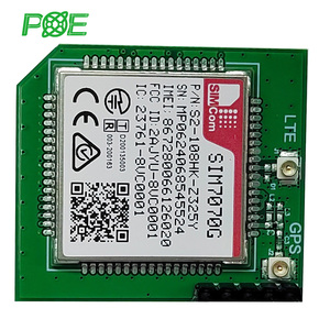 Placa de circuito PCB de 4 capas FR4 personalizada para NB-IoT <span class=keywords><strong>GPS</strong></span> GLONASS GALILEO BeiDou Tracker PCBA WIFI posicionamiento PCBA - Product Image 1