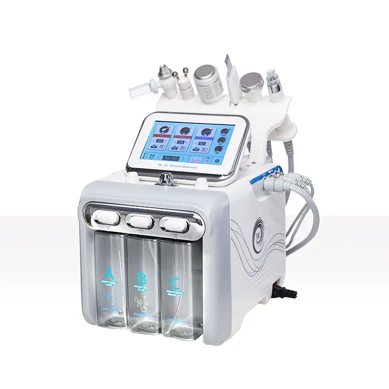 Hoogfrequente Hydra Massager Gezichts Lichaam Beeldhouwen Machine Ijs Hamer Hydra Zuurstof Facials Microdermabrasie Gezichtsmachine