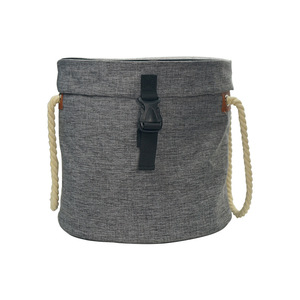 Fabric toy fast storage bag large children's buckle toy storage bucket bag