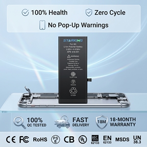 Batería OEM Premium para <span class=keywords><strong>iPhone</strong></span> 6G 6P <span class=keywords><strong>7</strong></span> 8 <span class=keywords><strong>Plus</strong></span> 11 12 13 14 15 de Alta Capacidad, Certificación CE FCC, Fabricante, Entrega Rápida, Proveedor - Product Image 3