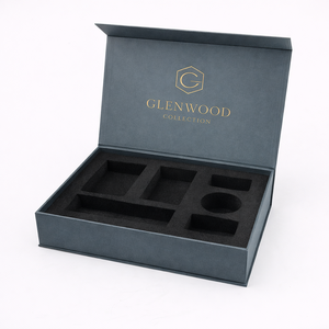 Eco Friendly Folding Rigid Box <b>Packaging</b> for Consumer Electronics Accessories Recycled <b>Materials</b> - Product Image 2