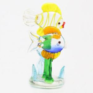 Verre Algues Poisson Fait à la Main Aquarium Tortue Aquatique Carpe Bol Dauphin Réservoirs Figurine Tropicale Mer Poisson Marin - Product Image 4