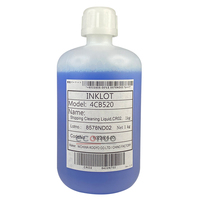 Liquide de nettoyage bleu 1L à prix compétitif pour tête d'impression DX5/DX6/DX7/DX8