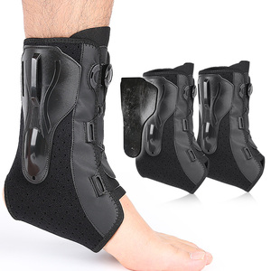 Verstelbare enkelbrace met compressie, ademend ontwerp, SBR-materiaal, voorkomt inversie/eversie, enkelondersteuning in <span class=keywords><strong>splint</strong></span>-stijl voor - Product Image 1