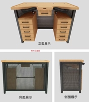 Table de Réparation d'Horloger Professionnelle en Bois de Hêtre, Standard de Bureau 1280/1450*650 * 960MM