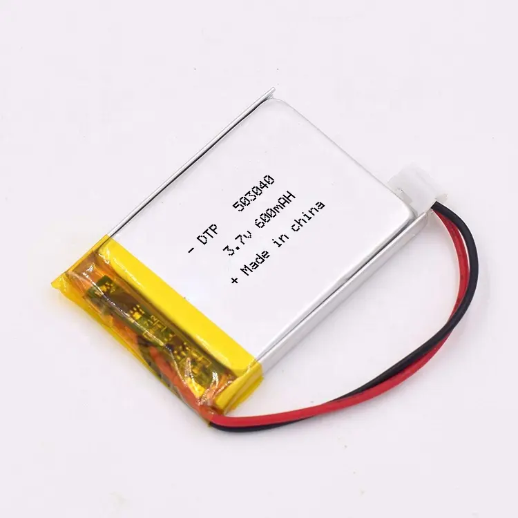 전동 공구 503040 3.7V 550mAh 충전식 3.7v 리튬 배터리에 대한 KC 승인 안정적인 속성 Lipo 배터리