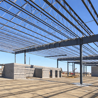 Edificio de Almacén Prefabricado de Gran Luz con Estructura de Acero Moderna Viga Sólida en Forma de H 1 Año de Garantía para Uso Industrial y Comercial