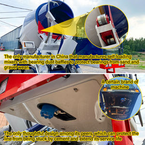 3.5～4.0立方メートルの移動式自走式セメントコンクリートミキサー車販売 - Product Image 3