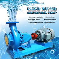 IS OEM personnalisable d'écoulement élevé de structure stationnaire électrique résistante de pompe centrifuge de série conçue pour le bas d'eau propre
