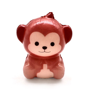 Pelotas Antiestrés Promocionales con Forma de Vaca, <span class=keywords><strong>Pato</strong></span> y Mono, Juguetes de Espuma de PU con Forma de Animales para Aliviar el Estrés, Mini Juguetes para Ejercitar la Mano - Product Image 6