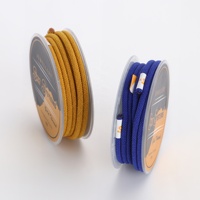Cordon de bijouterie 3mm Cordon de polyester Cordon de perlage Accessoires de bijouterie Bracelet et collier tressés 81 couleurs