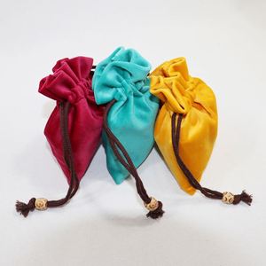 Flannel Velvet Pouch Gift <b>Drawstring</b> <b>Bag</b> Packaging Velvet Jewelry Pouch Velvet <b>Bag</b> - Product Image 6