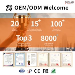 Imprimante DTF 3D Titanjet avec nouvelle technologie d'impression sur mousse OEM ODM I3200 pour la production automatique de t-shirts et sacs - Product Image 6