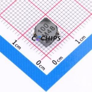 CDRH6D28NP-100NC ตัวเหนี่ยวนำไฟฟ้าแบบ SMD, 6.7x6.7 มม. ( ค่าความเหนี่ยวนำ: 10uH ) ( ความแม่นยำ: 30% กระแสไฟฟ้าที่กำหนด: 1.7A ) - Product Image 1