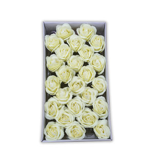 5 capas 25 unids/caja Jabón perfumado Floral pétalos de rosa cuerpo para el Día de San Valentín aniversario Día DE LA MADRE jabón de baño rojo rosas regalos - Product Image 3