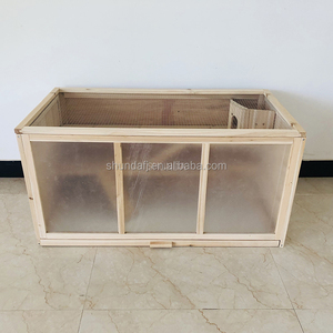 SDHC002 Wooden Small Animal <strong>Cage</strong>, <strong>Hamster</strong> Guinea Pig Animal Habitat