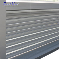 Fenêtre d'obturation de sortie d'air à persiennes en aluminium à coupure thermique