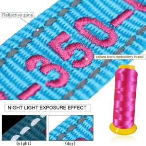 ปลอกคอสุนัขปักชื่อสัตว์เลี้ยงหมายเลขโทรศัพท์4ขนาดที่ปรับได้ขนาดได้ X-ขนาดเล็กกลางขนาดใหญ่ปล่อยอย่างรวดเร็วออกแบบได้ตามต้องการ - Product Image 4
