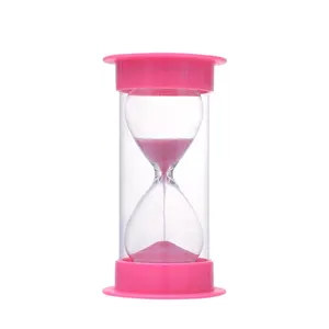 贝斯特沙定时器5分钟儿童圆柱形塑料沙钟儿童安全沙手表