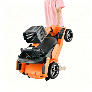 Trottinette Électrique Pliable pour le Shopping, Batterie Amovible 15Ah, Autonomie 30Km, Trottinette de Golf, Charge Maximale 120kg, Trottinette Électronique à Quatre Roues - Product Image 6