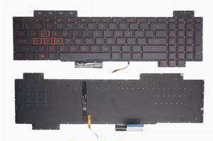 คีย์บอร์ด teclado สำหรับ ASUS TUF FX504เกม FX504GD FX504GE <span class=keywords><strong>FX504GM</strong></span> เราแป้นพิมพ์โน้ตบุ๊คสเปนละตินภาษาอังกฤษ backlit - Product Image 4