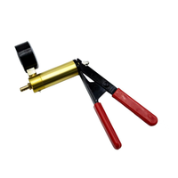 Kit de testeur de pompe à vide portatif pour voiture, jauge de vide automobile et kit de purge de liquide de frein, outil de réparation de pompe à vide