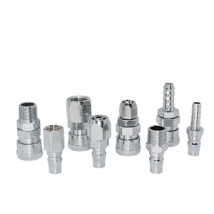 Conector de manguera rápida tipo C utilizado para pistola de aire, acoplador de conector rápido de ajuste Push-in, accesorios macho y hembra de autobloqueo - Product Image 1