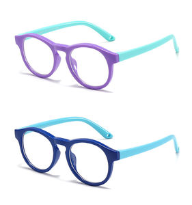 Gafas con bloqueo de luz azul para niños, montura redonda anti-azules, gafas ópticas de Río, sb8308 - Product Image 6