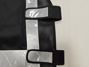 صدرية سلامة قيادة حركة المرور شبكة سوداء قابلة للتعديل - Product Image 5